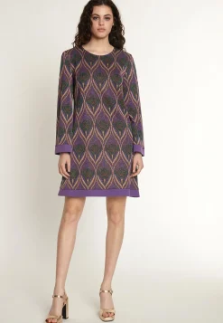 Online Ana Alcazar Retrokleid Otana Mehrfarbig