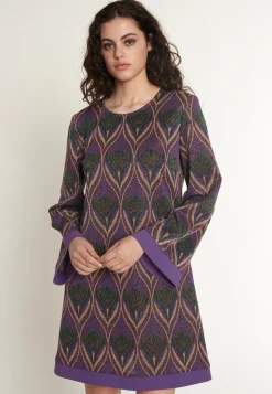 Online Ana Alcazar Retrokleid Otana Mehrfarbig