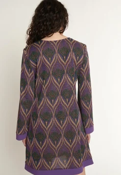 Online Ana Alcazar Retrokleid Otana Mehrfarbig