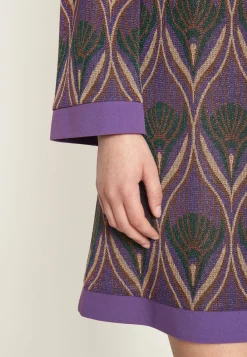 Online Ana Alcazar Retrokleid Otana Mehrfarbig