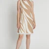 Online Ana Alcazar Ärmelloses Kleid Rasea Beige