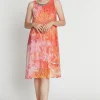 Fashion Ana Alcazar Ärmelloses Kleid Reona Mehrfarbig