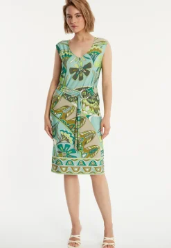 Online Ana Alcazar Ärmelloses Kleid Zima Mehrfarbig