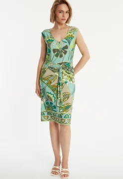 Online Ana Alcazar Ärmelloses Kleid Zima Mehrfarbig