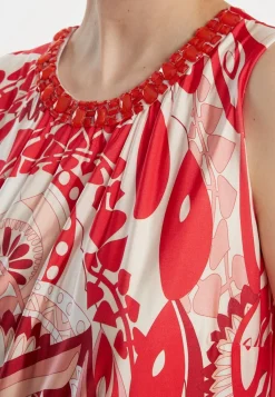 Sale Ana Alcazar Ärmelloses Kleid Zina Mehrfarbig