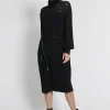 Sale Ana Alcazar Rollkragenkleid Habby Schwarz