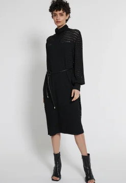 Sale Ana Alcazar Rollkragenkleid Habby Schwarz