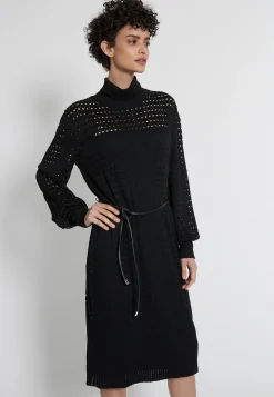 Sale Ana Alcazar Rollkragenkleid Habby Schwarz