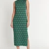 Hot Ana Alcazar Rollkragenkleid Mihela Grün