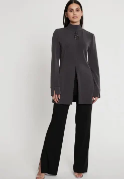 New Ana Alcazar Rollkragentop Irosi Grau