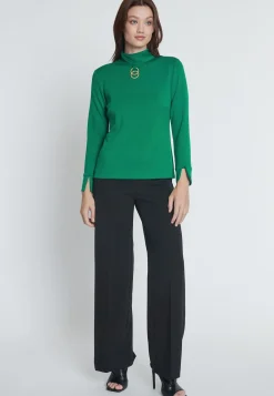 Sale Ana Alcazar Rollkragentop Meolis Grün
