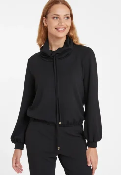 Clearance Ana Alcazar Rollkragentop Selly Schwarz