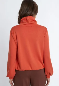 Discount Ana Alcazar Rollkragentop Selma Orange