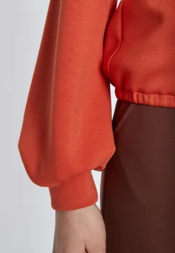 Discount Ana Alcazar Rollkragentop Selma Orange