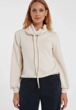 Fashion Ana Alcazar Rollkragentop Selmia Offwhite