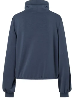 Hot Ana Alcazar Rollkragentop Selmy Blau