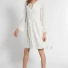 Clearance Ana Alcazar Romantikkleid Fablas Weiß