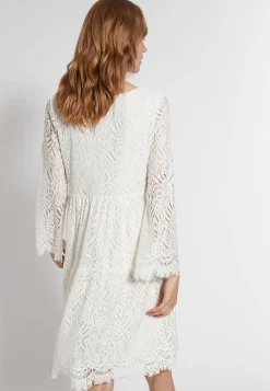 Clearance Ana Alcazar Romantikkleid Fablas Weiß