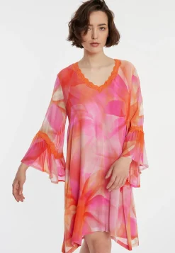 Hot Ana Alcazar Romantisches Kleid Zeluna Mehrfarbig