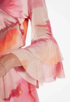 Online Ana Alcazar Romantisches Kleid Ziana Mehrfarbig
