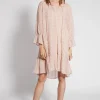 Fashion Ana Alcazar Rüschenkleid Fafone Rosa