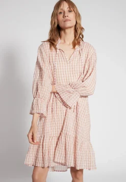 Fashion Ana Alcazar Rüschenkleid Fafone Rosa