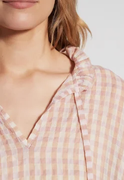Fashion Ana Alcazar Rüschenkleid Fafone Rosa