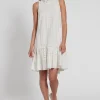 Best Ana Alcazar Rüschenkleid Gilly Weiß