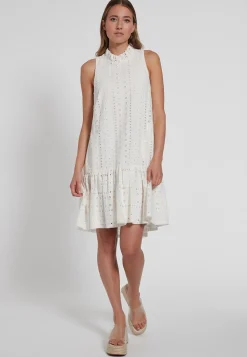 Best Ana Alcazar Rüschenkleid Gilly Weiß