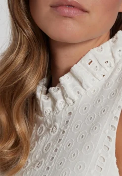 Best Ana Alcazar Rüschenkleid Gilly Weiß