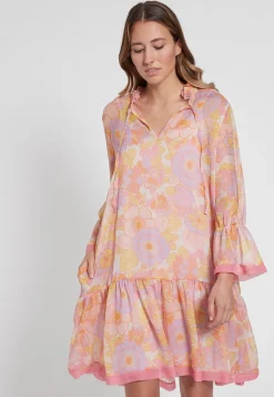 Outlet Ana Alcazar Rüschenkleid Gorgy Rosa
