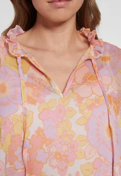 Outlet Ana Alcazar Rüschenkleid Gorgy Rosa