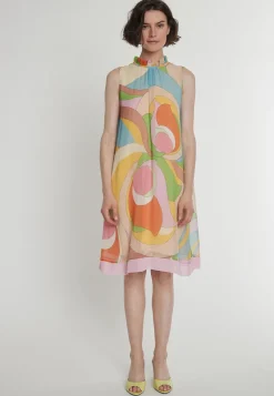 Hot Ana Alcazar Rüschenkleid Pavila Mehrfarbig