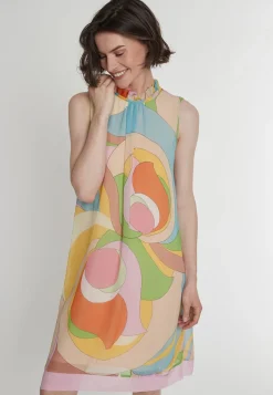 Hot Ana Alcazar Rüschenkleid Pavila Mehrfarbig