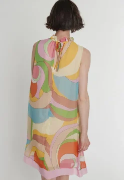 Hot Ana Alcazar Rüschenkleid Pavila Mehrfarbig