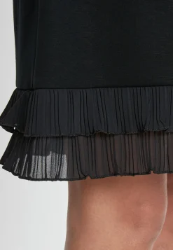 Sale Ana Alcazar Rüschenkleid Sipora Schwarz