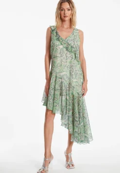 Clearance Ana Alcazar Rüschenkleid Zesara Grün