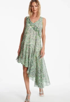 Clearance Ana Alcazar Rüschenkleid Zesara Grün