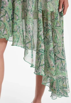 Clearance Ana Alcazar Rüschenkleid Zesara Grün