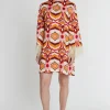 Best Ana Alcazar 70s Kleid Kama Mehrfarbig