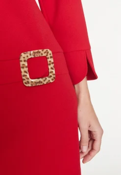 Sale Ana Alcazar 60's Kleid Mebelo Rot