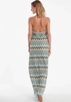 Sale Ana Alcazar 70's Maxikleid Zefara
