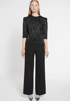 Online Ana Alcazar Satin Top Ehrana Schwarz