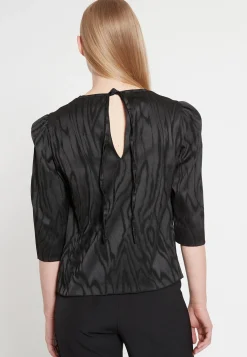 Online Ana Alcazar Satin Top Ehrana Schwarz