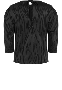 Online Ana Alcazar Satin Top Ehrana Schwarz