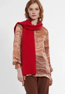 Fashion Ana Alcazar Schal Cherry mit Kaschmiranteil