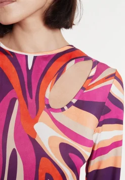 Online Ana Alcazar Schlauchkleid Priely Mehrfarbig