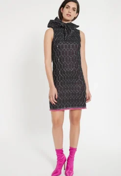 New Ana Alcazar Schleifenkleid Ecasa Schwarz