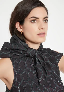 New Ana Alcazar Schleifenkleid Ecasa Schwarz