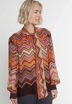 Sale Ana Alcazar Schluppenbluse Manika Mehrfarbig